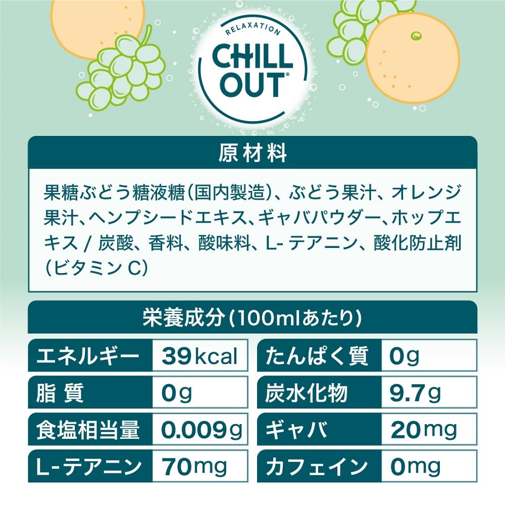 コカ・コーラ チルアウト リラクゼーションドリンク 250ml 缶 ×30本