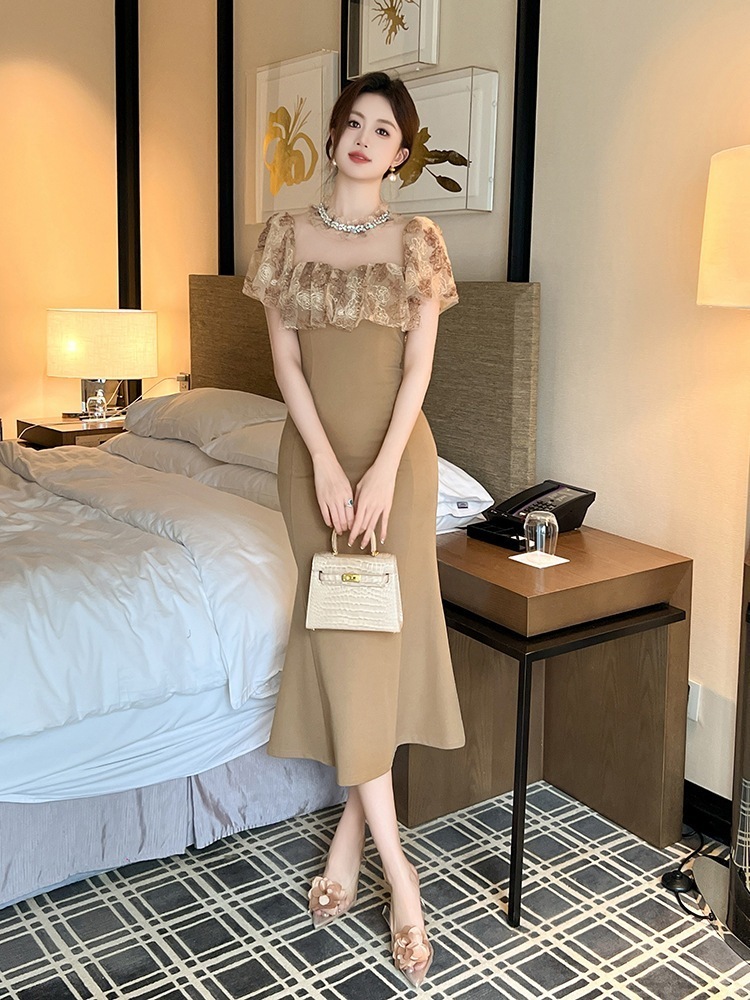 2024夏新品 ワンピース ドレス パーティー キャバ 大人 同窓会 披露宴 卒業式 結婚式 演奏会 ウェディング 二次会 メガ割 04