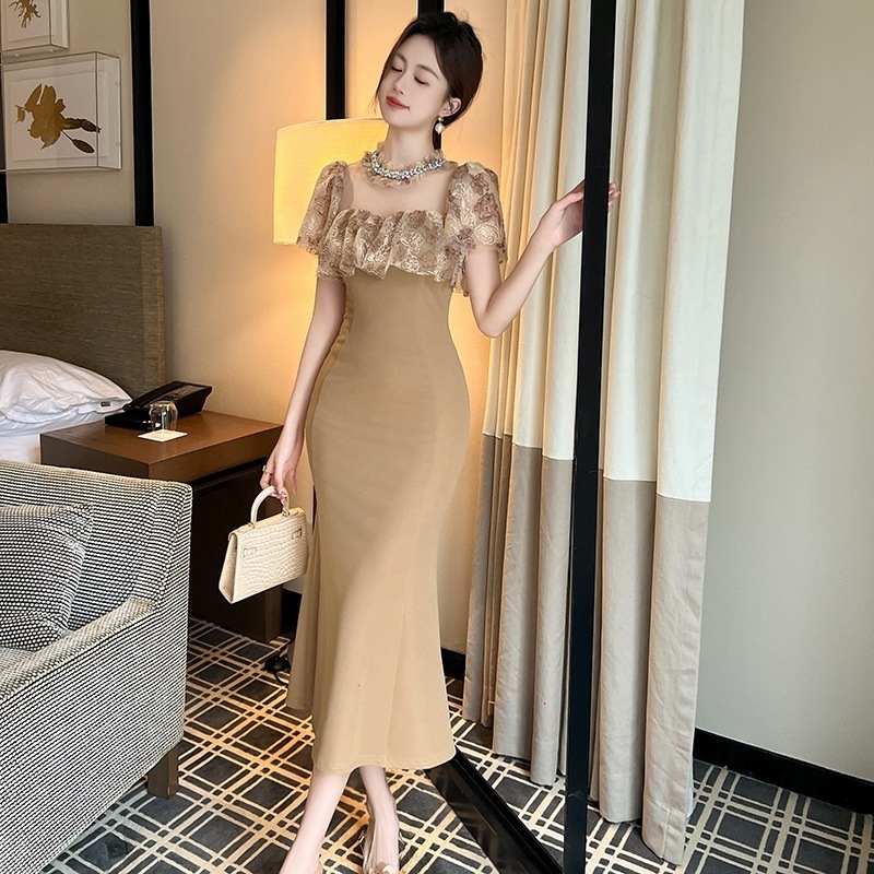 2024夏新品 ワンピース ドレス パーティー キャバ 大人 同窓会 披露宴 卒業式 結婚式 演奏会 ウェディング 二次会 メガ割 04