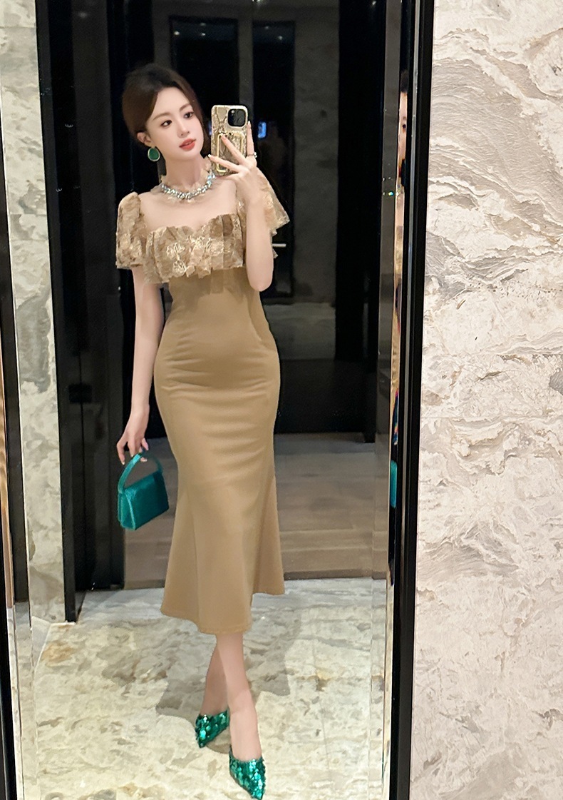 2024夏新品 ワンピース ドレス パーティー キャバ 大人 同窓会 披露宴 卒業式 結婚式 演奏会 ウェディング 二次会 メガ割 04