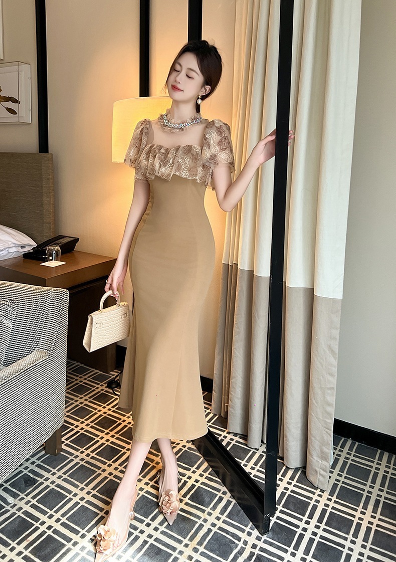 2024夏新品 ワンピース ドレス パーティー キャバ 大人 同窓会 披露宴 卒業式 結婚式 演奏会 ウェディング 二次会 メガ割 04