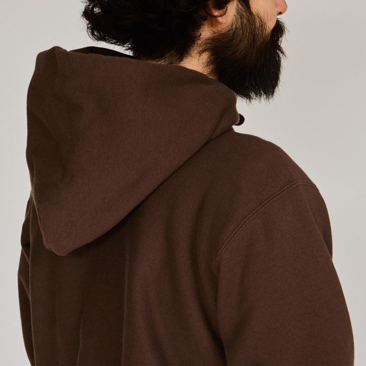 パーカー 長袖 スウェット メンズ リバースウィーブ 裏起毛/C3-A122