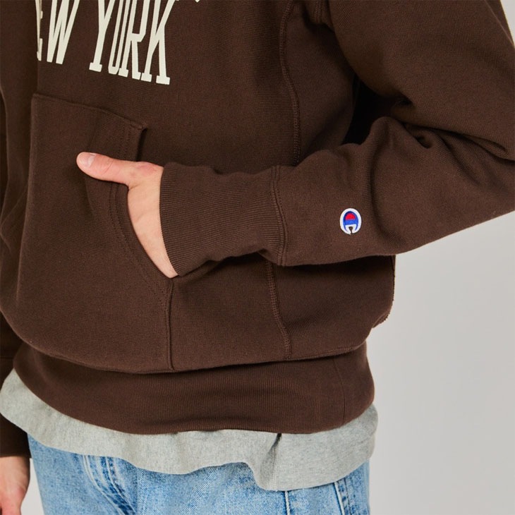 パーカー 長袖 スウェット メンズ リバースウィーブ 裏起毛/C3-A122