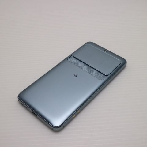 超美品 KYV43 BASIO3 ブルー スマホ 232