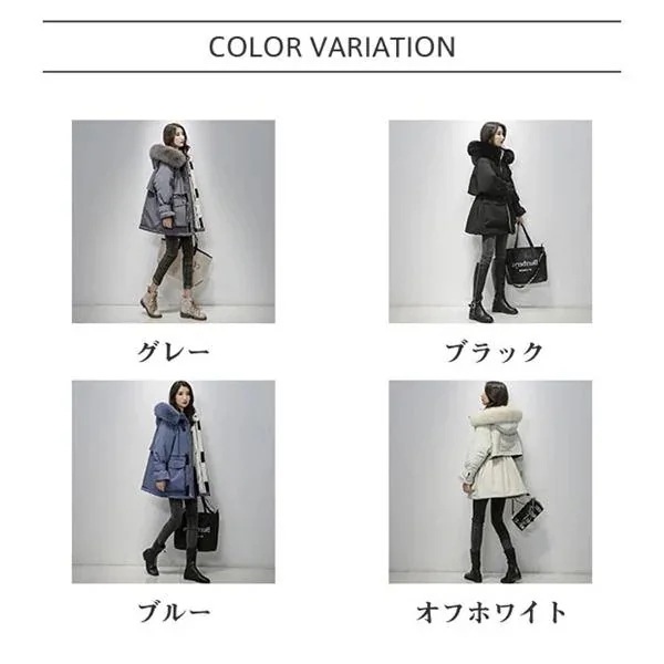 中綿コート レディース ロング丈 アウター 中綿ダウンコート 中綿ジャケット ダウン風コート パーカー フード付き 防寒 暖かい 着痩せ kanxia24043