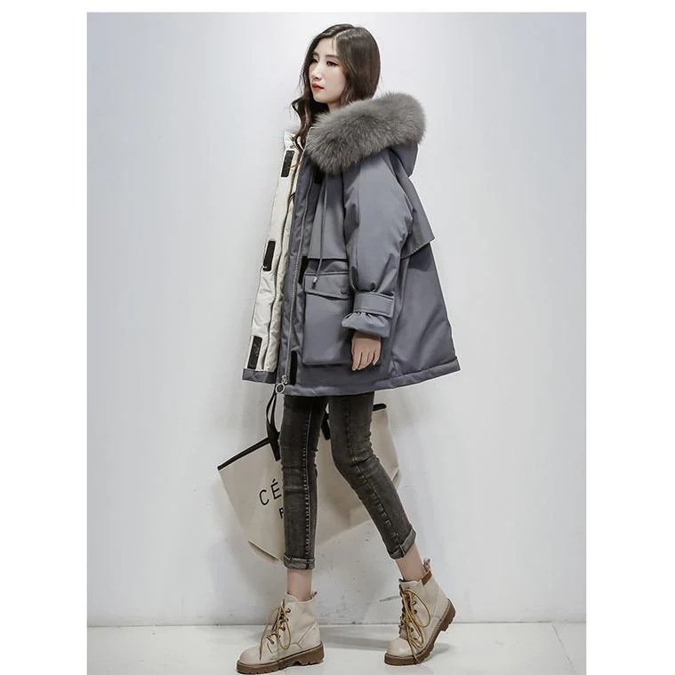 中綿コート レディース ロング丈 アウター 中綿ダウンコート 中綿ジャケット ダウン風コート パーカー フード付き 防寒 暖かい 着痩せ kanxia24043