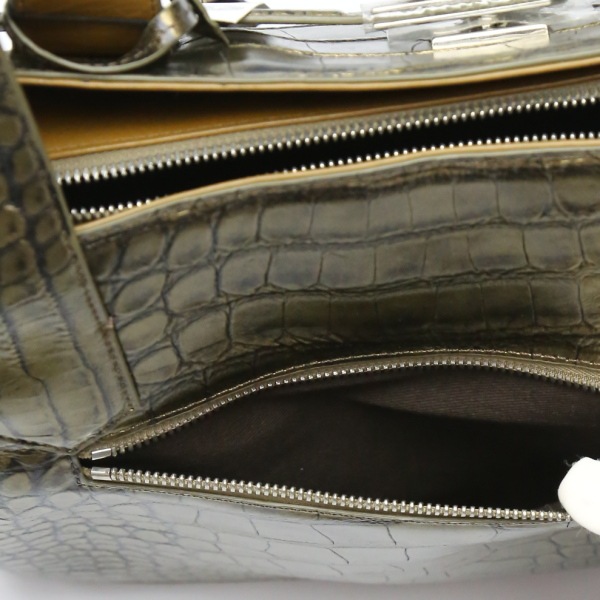 3983 カデナ付き クロコダイル メタリック ゴールド 3983 カデナ付き クロコダイル メタリック ゴールド