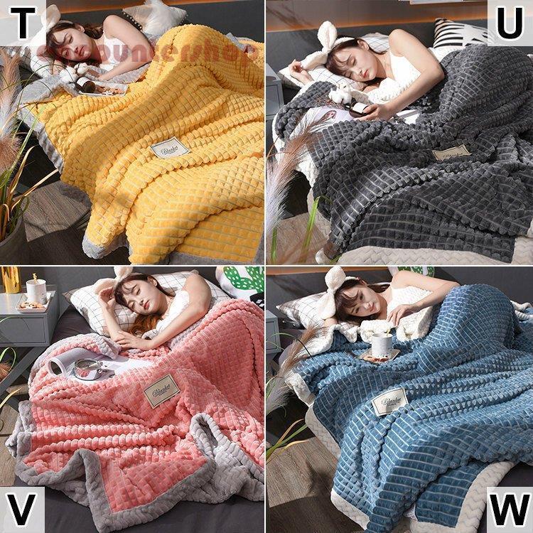 【幸運】インテリア 寝具 掛け布団 毛布 軽い 柔らか フス ボア ダ 軽い 無地 ラグジュア モコ ー ネイビー ピンク [ae37b]