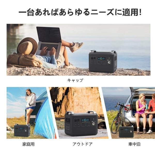 メーカー公式 ポータブル電源 大容量 2000W VDL ポータブルバッテリー