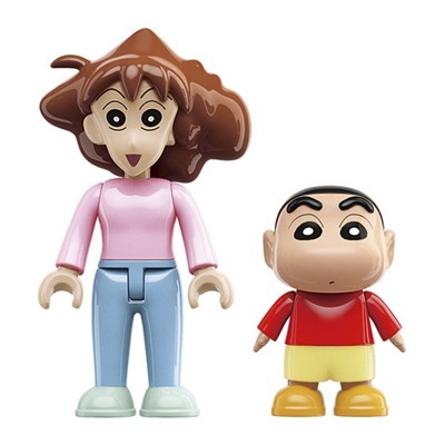 [ソノコン] クレヨンしんちゃん 居間 ブロック ブリック 組立て 韓国グッズ 韓国人気 かわいい