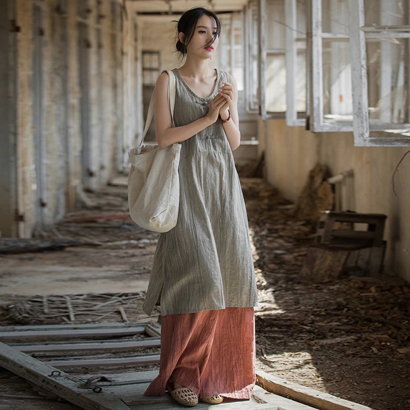 韓国 ワンピース 夏 夏薄手ラミー麻綿手作業捺染綿麻婦人服ワンピース レディース パーティードレス シャツワンピース 韓国 ワンピース 夏 夏薄手ラミー麻綿手作業捺染綿麻婦人服ワンピース レディース パーティードレス シャツワンピース