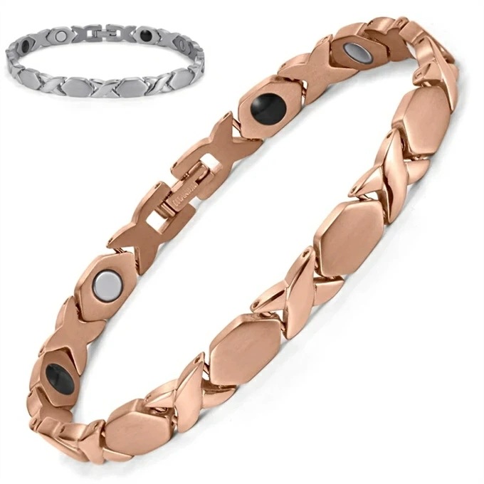 チタンパワー磁気ブレスレット,エネルギージュエリー,負イオン,エネルギー,ジュエリー ストレス解消 痩身ブレスレット 女性の減量 エネルギーマグネット付きの磁気ブレスレット エネルギーヨガ減量疲労緩和 チタンパワー磁気ブレスレット,エネルギージュエリー,負イオン,エネルギー,ジュエリー ストレス解消 痩身ブレスレット 女性の減量 エネルギーマグネット付きの磁気ブレスレット エネルギーヨガ減量疲労緩和