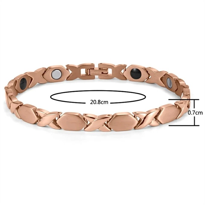 チタンパワー磁気ブレスレット,エネルギージュエリー,負イオン,エネルギー,ジュエリー ストレス解消 痩身ブレスレット 女性の減量 エネルギーマグネット付きの磁気ブレスレット エネルギーヨガ減量疲労緩和 チタンパワー磁気ブレスレット,エネルギージュエリー,負イオン,エネルギー,ジュエリー ストレス解消 痩身ブレスレット 女性の減量 エネルギーマグネット付きの磁気ブレスレット エネルギーヨガ減量疲労緩和