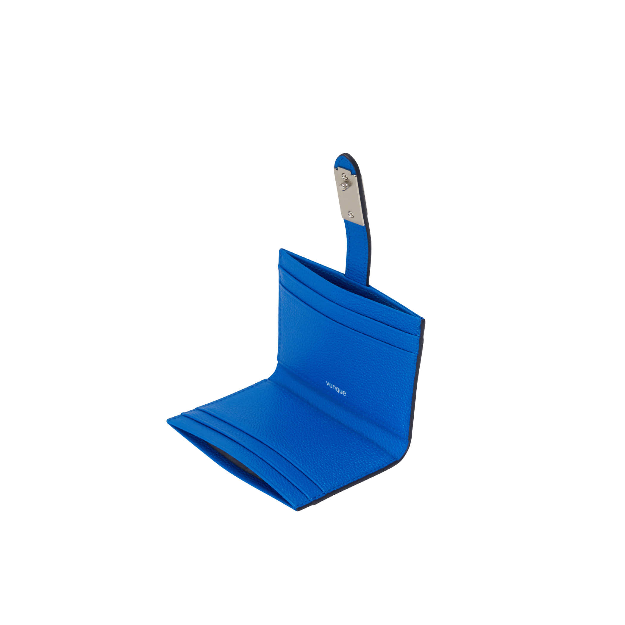 VUNQUE】 MAGPIE CARD WALLET : CLEAR BLUE パスケース