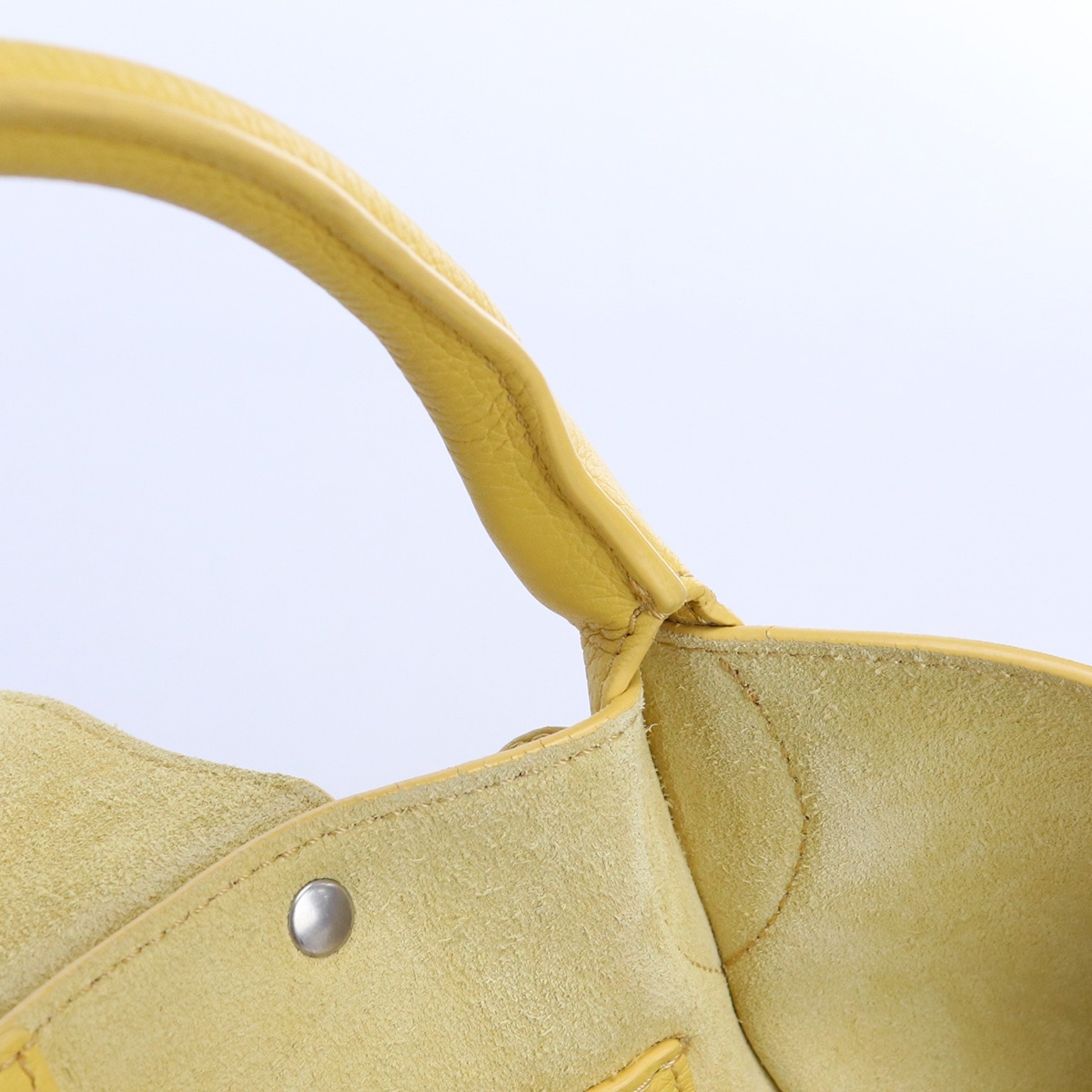 ビッグバッグスモール 105000 CE54307 ハンドバッグ レザー/ビッグバッグ スモール イエロー【中古】 レディース ビッグバッグスモール 105000 CE54307 ハンドバッグ レザー/ビッグバッグ スモール イエロー【中古】 レディース