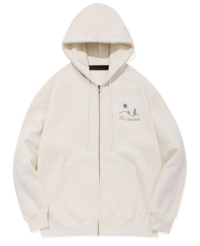 【CPGN STUDIO】Oasis Embroidery Hood Sweat Zip Up CPGN STUDIO】 Oasis Embroidery Hood Sweat Zip Up パーカー