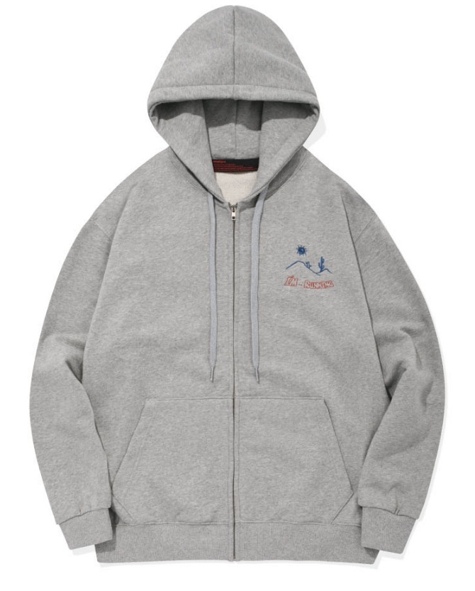 CPGN STUDIO】 Oasis Embroidery Hood Sweat Zip Up パーカー