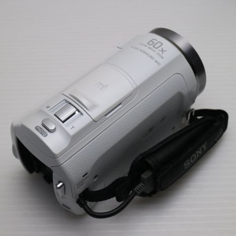 超美品 HDR-CX535 ホワイト デジタルビデオカメラ SONY 44 【公式通販】