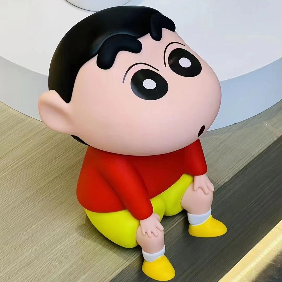 お座りクレヨンリトルベイビーフィギュア特大リビングルームオフィスデスクトップオーナメントしんちゃん周辺トレンド誕生日プレゼント