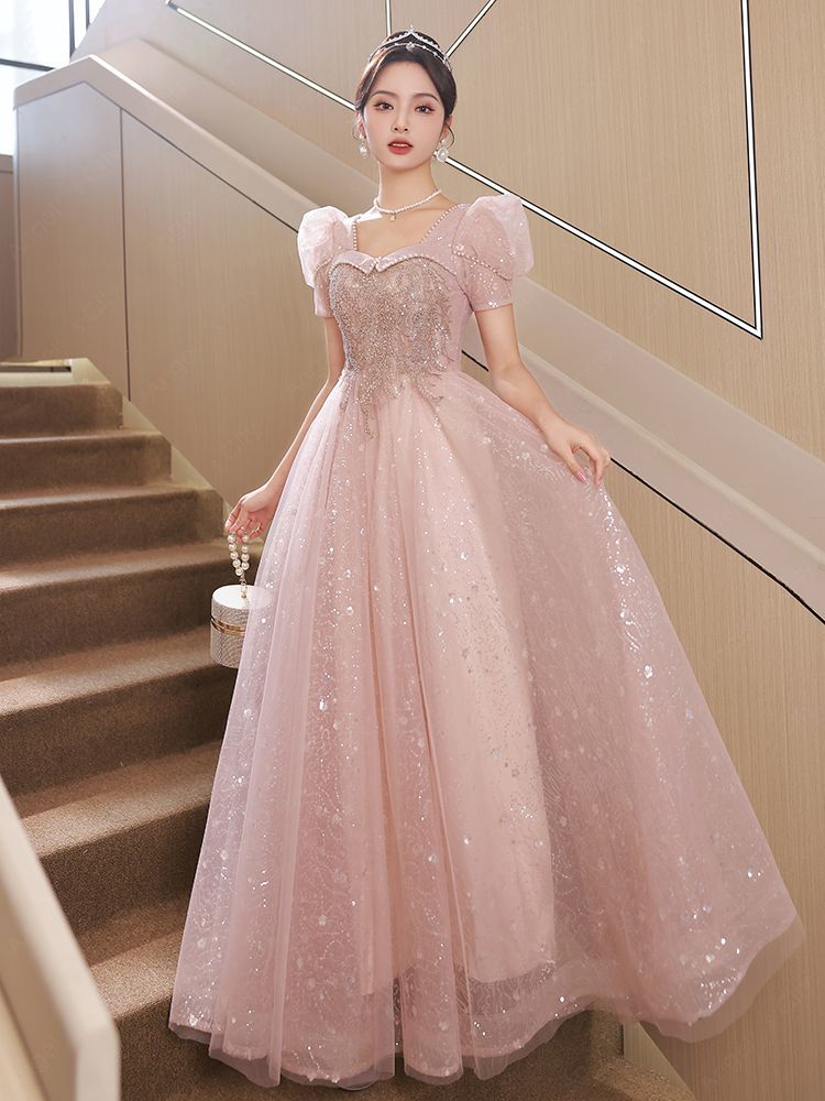 フレンチイブニングドレス✭女子会や結婚式に最適な春夏パーティードレス 61ZNMMfKmDL._UY350_.jpg