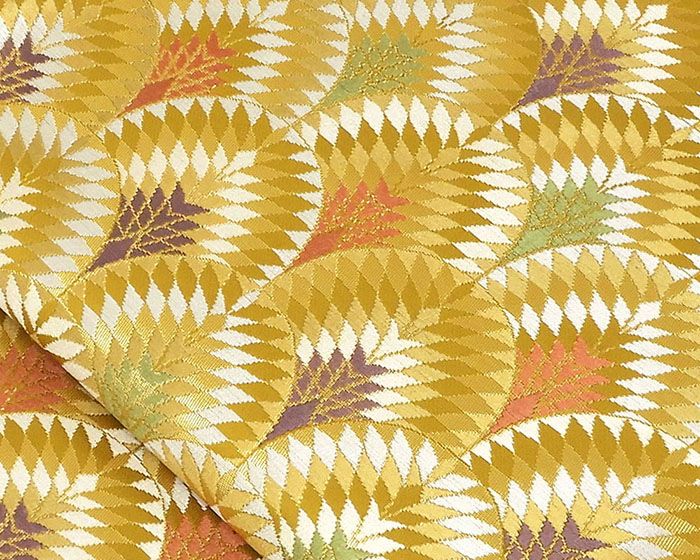 袋帯 新品仕立済 正絹 西陣 白寿苑謹製 丹麗青海文様 袋帯 新品 仕立て