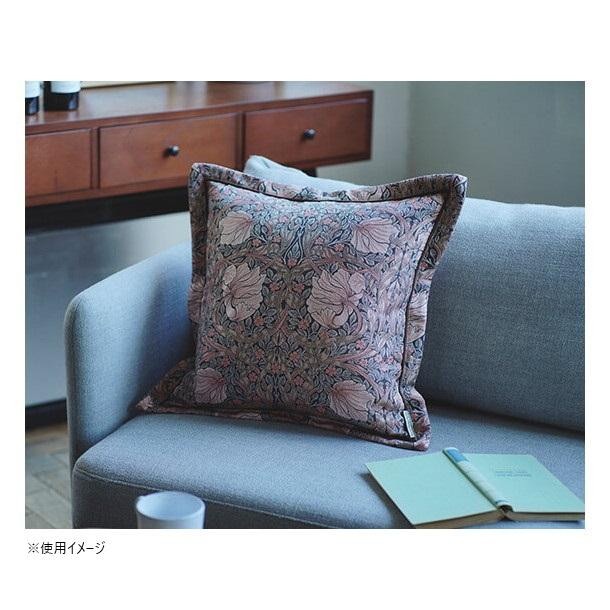 川島織物セルコン Morris Design Studio ピンパーネル 背当クッションカバー 45×45cm LL1746 P ピンク