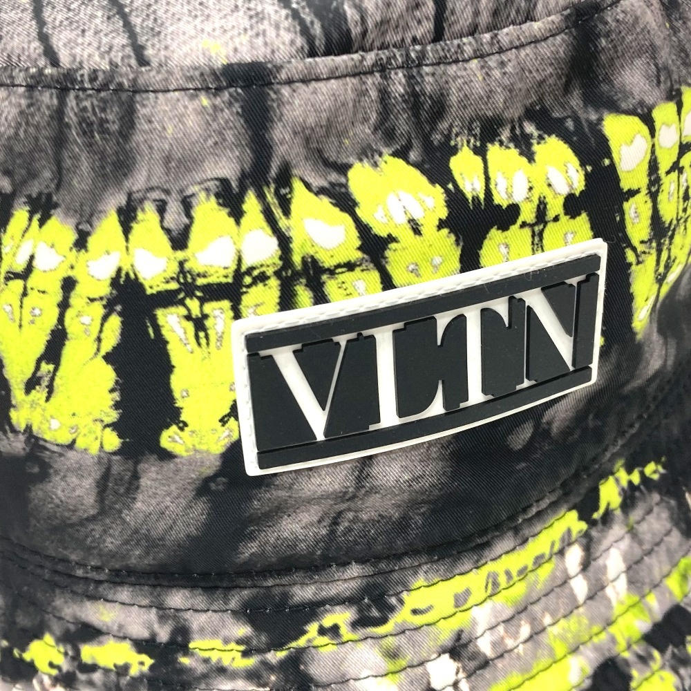 VALENTINO ヴァレンティノ ハット UY2HGA09YJF ロゴ リバーシブル バケットハット ハット ハット帽子 ナイロン マルチカラー