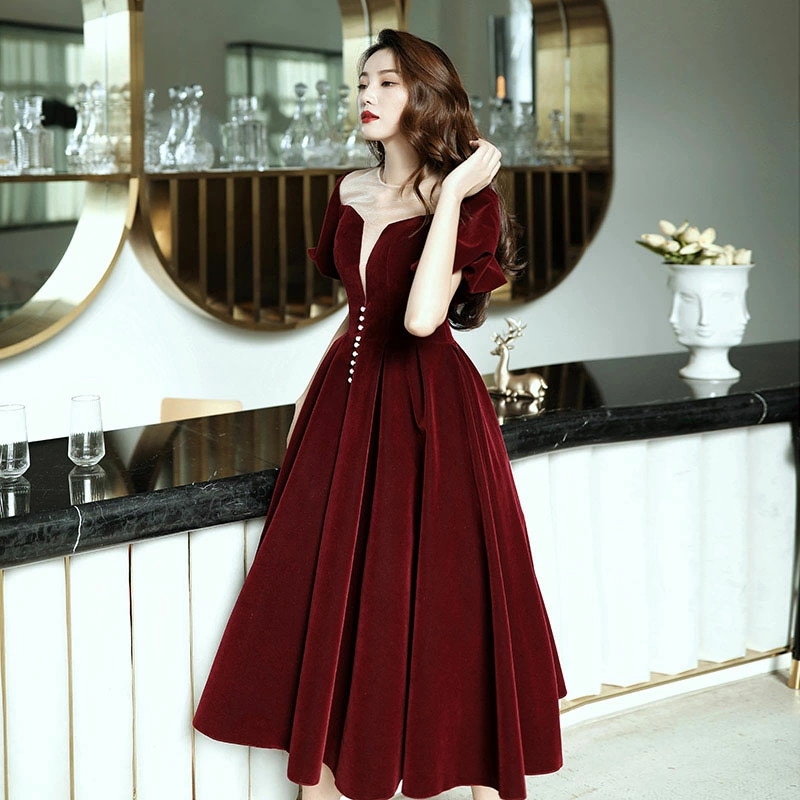 2点購入で200円割引利用可能なポイント ウェディングドレス ウエディングドレス 花嫁 カラードレス 安い カクテルドレス 演奏会 ミモレ丈ドレス 結婚式 イブニングドレス 二次会ドレス パーティード