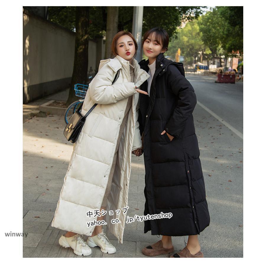 ロング丈ダウンコート ダウンジャケットロングレディース ダウンコートフードダウンコート スリット 4L 大きいサイズ ゆったり アウター 2022冬 暖かい黒 ロング丈ダウンコート ダウンジャケットロングレディース ダウンコートフードダウンコート スリット 4L 大きいサイズ ゆったり アウター 2022冬 暖かい黒