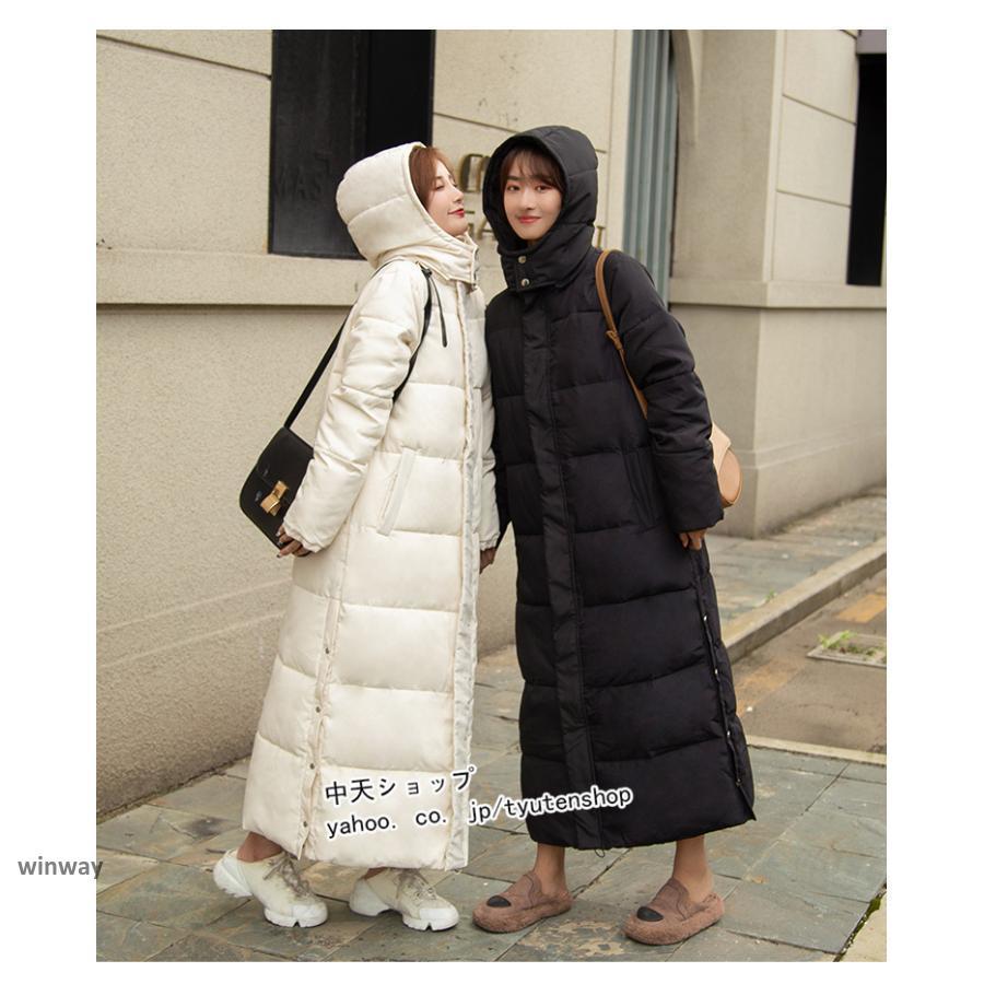 ロング丈ダウンコート ダウンジャケットロングレディース ダウンコートフードダウンコート スリット 4L 大きいサイズ ゆったり アウター 2022冬 暖かい黒 ロング丈ダウンコート ダウンジャケットロングレディース ダウンコートフードダウンコート スリット 4L 大きいサイズ ゆったり アウター 2022冬 暖かい黒