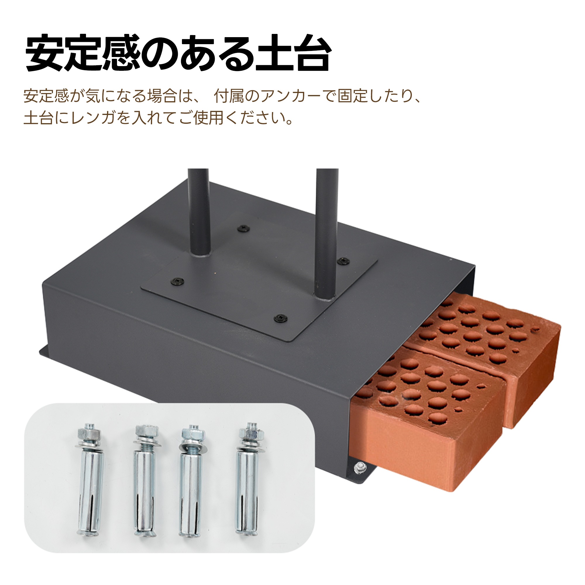 【国内出荷 - 3日配達】宅配ボックス 置き型 スタンド 投函口3つ ポスト一体型 複数投函 配達ボックス 鍵付き メ一ル便·A4対応 ポスト 北欧 一戸建て用 スタンドポスト メールボックス A4対