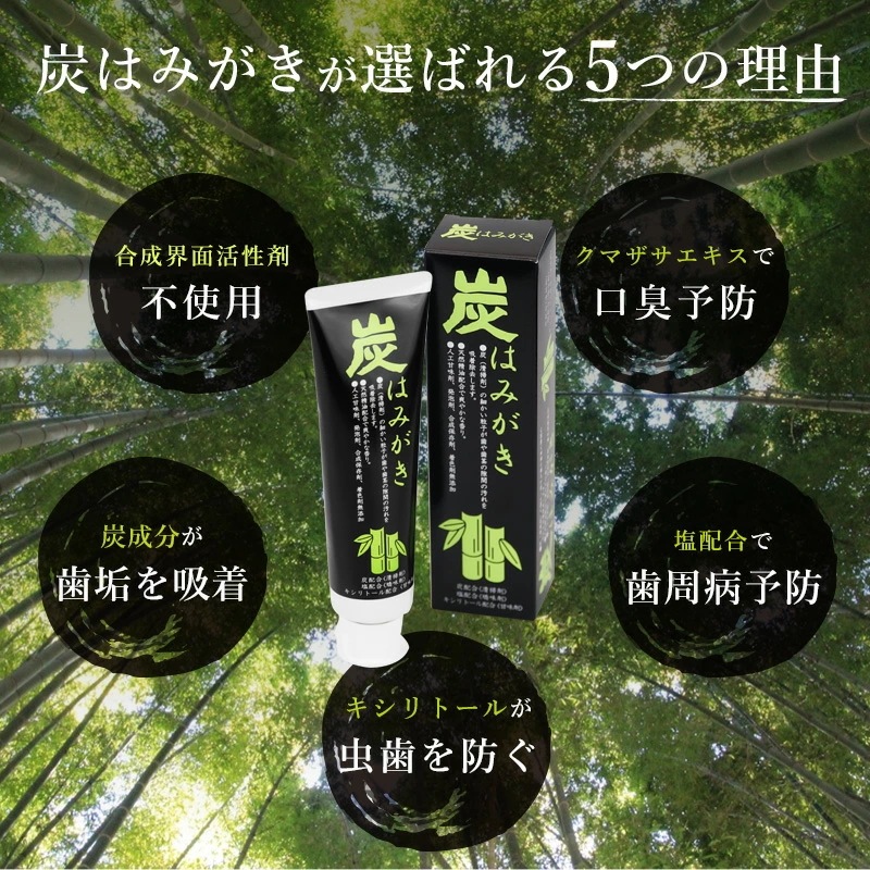 【炭はみがき10本】 歯磨粉 無添加 無香料 無着色 消臭 竹酢液配合 竹炭パウダー配合 【炭はみがき10本】 歯磨粉 無添加 無香料 無着色 消臭 竹酢液配合 竹炭パウダー配合
