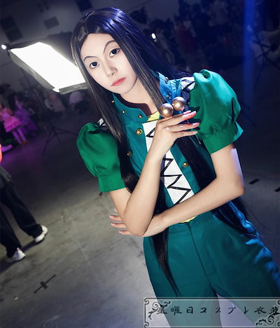 HUNTER × HUNTER イルミ・ゾルディック コスプレ フルセット HUNTER×HUNTER 緋色の幻影 イルミ=ゾルディック コスプレ衣装