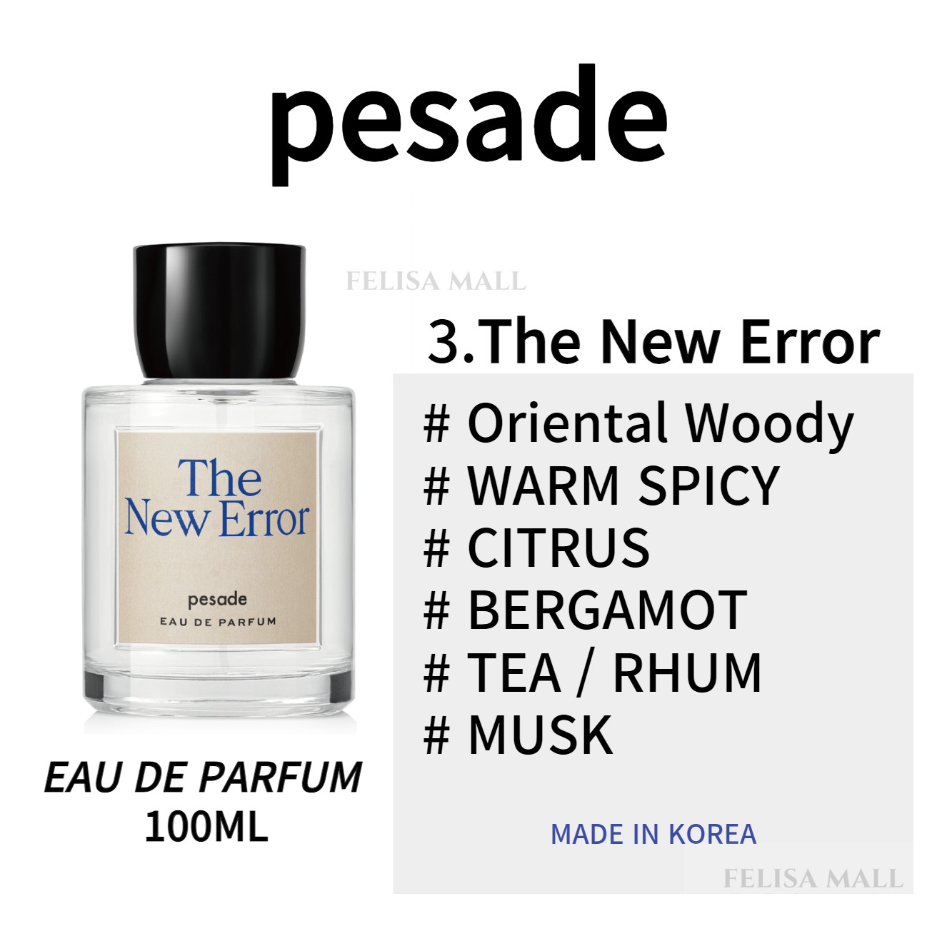 Qoo10] pesade [PESADE]EAU DE Perfu
