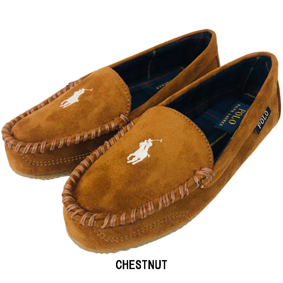 Qoo10] Ralph Lauren ポロラルフローレン モカシン スリッポン