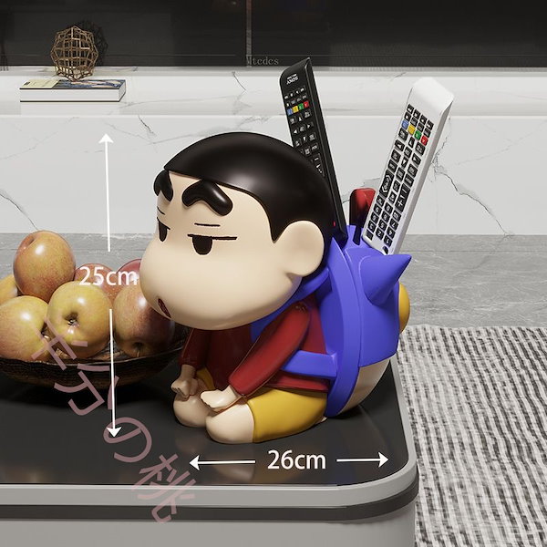 Qoo10] クレヨンしんちゃん鍵収納置物棚お帰りなさ