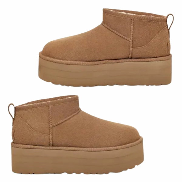 Qoo10] UGG UGG ムートン ブーツ 厚底 クラシッ
