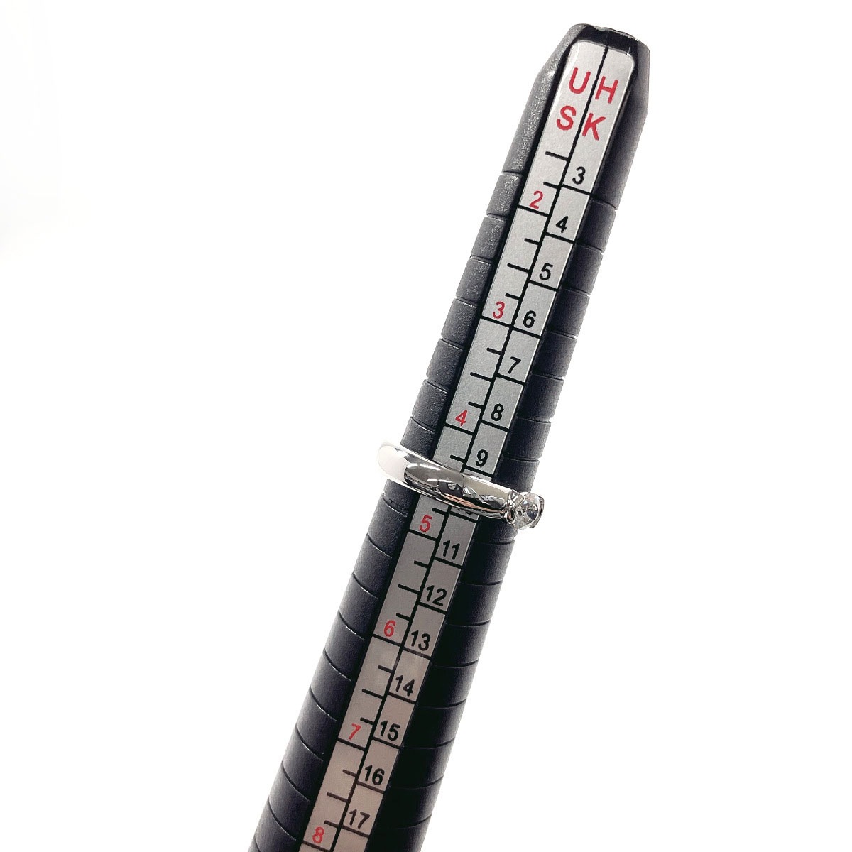 ドッツソリティアリング リング指輪 シルバー Pt950プラチナ 8号 レディース