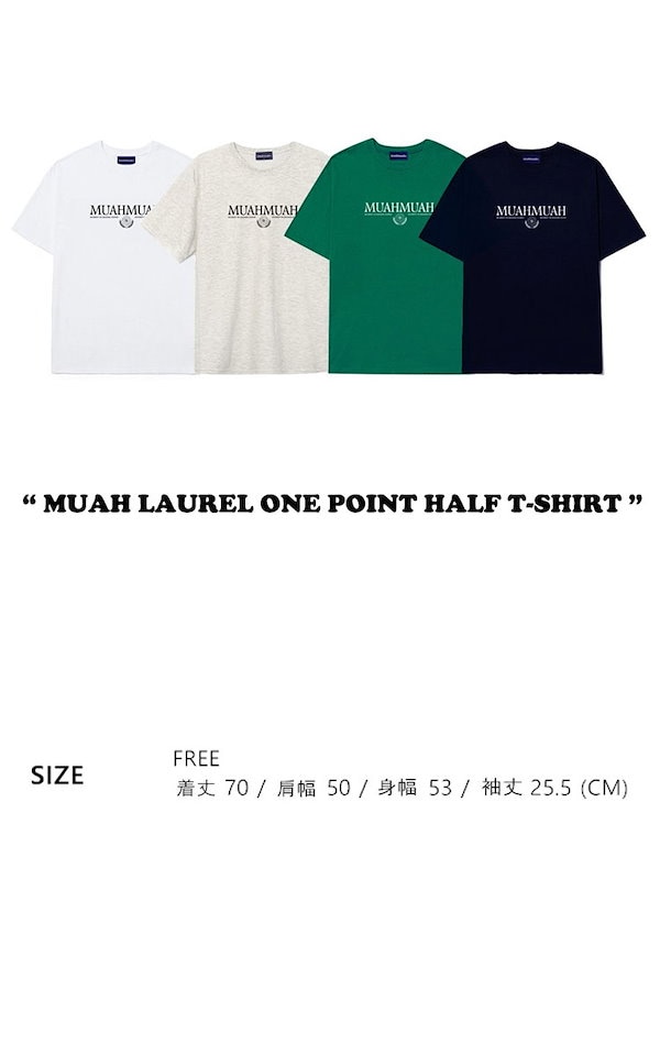 Qoo10] muahmuah ムアムア 半袖Ｔシャツ muahmuah