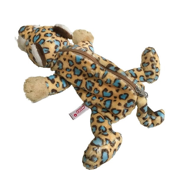 NICI ポーチ ぬいぐるみ Qoo10] NICI NICI(ニキ)【正規商品】 レパード