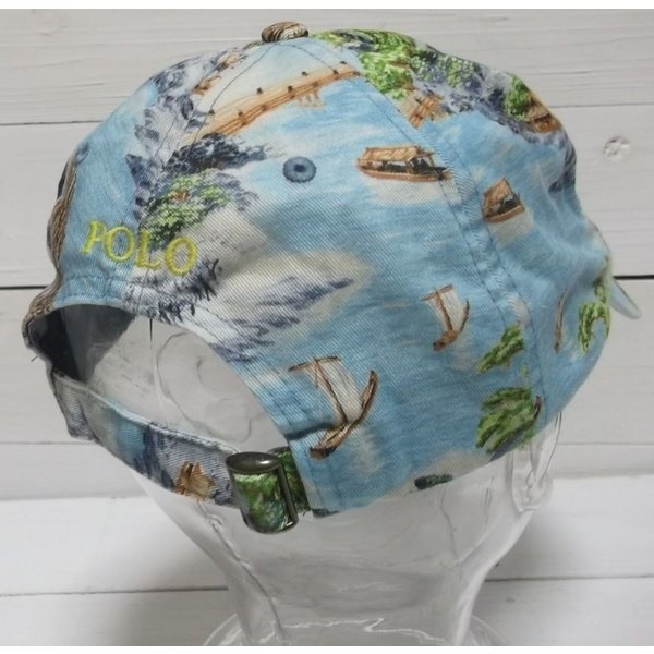 ワンポイント キャップ 帽子 アロハ柄 PR4-094 ワンポイント キャップ 帽子 アロハ柄 PR4-094