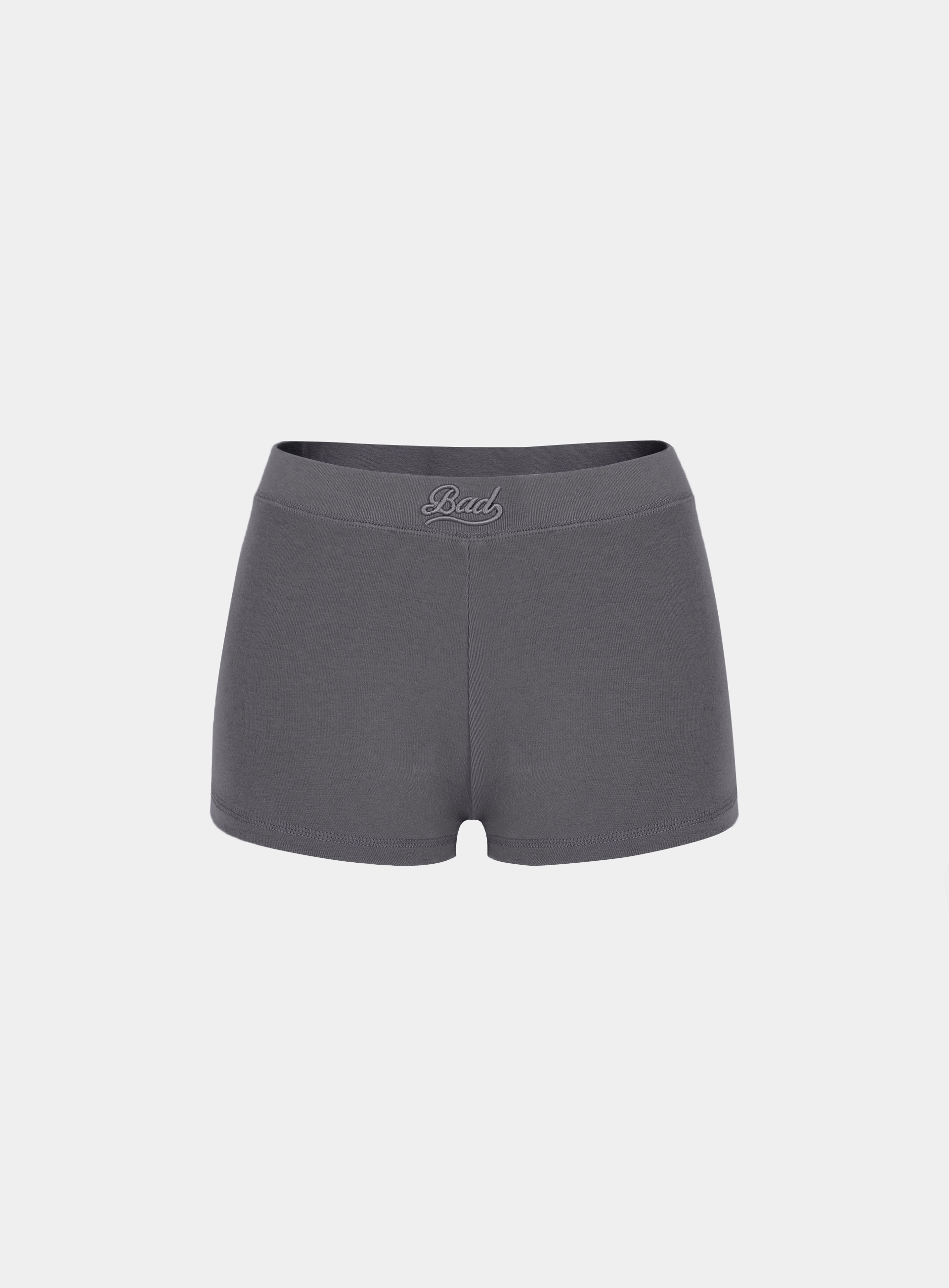 ★韓国人気★BADBLOOD★Beyond Soft Boy Shorts BADBLOOD】 BEYOND SOFT BOY SHORTS : CHARCOAL ショート