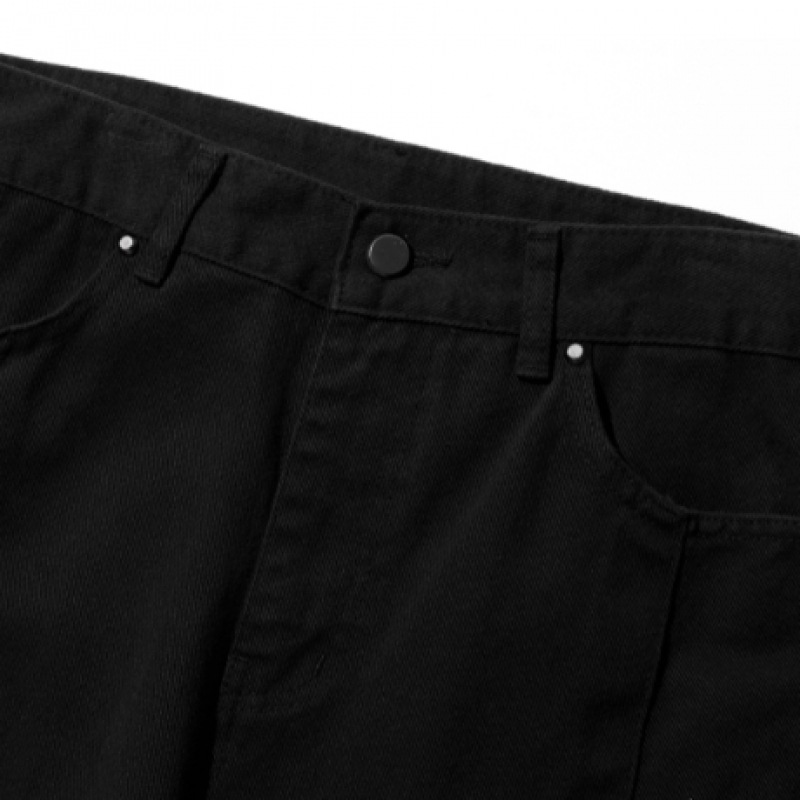 WV プロジェクトリードラインコットンパンツブラック JNLP7760 WV プロジェクトリードラインコットンパンツブラック JNLP7760