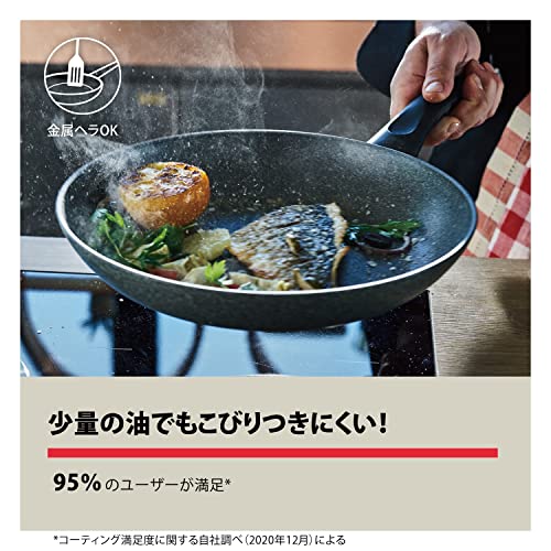 Ballarini バッラリーニ 「 トリノ フライパン 24cm イタリア製 」 IH対応 グラニチウム 5層コーティング 【日本正規販売品】 75001-762