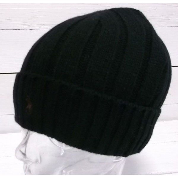 ニットキャップ ワンポイント ニット帽 ブラック 黒 PR4-177 ニットキャップ ワンポイント ニット帽 ブラック 黒 PR4-177