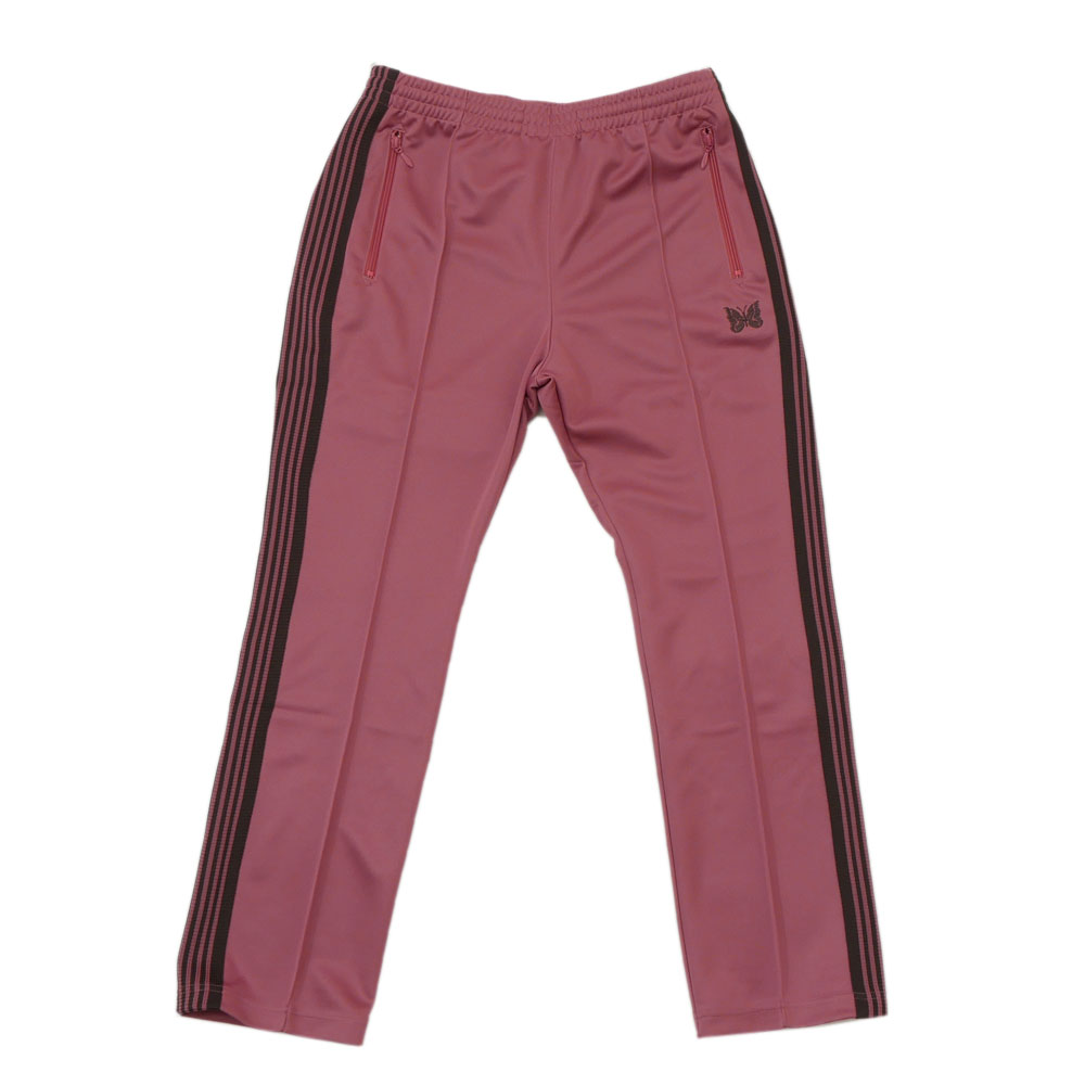 【数量限定特別価格】 ニードルズ NEEDLES Narrow Track Pant Poly Smooth SMOKE PINK 249-000746-033