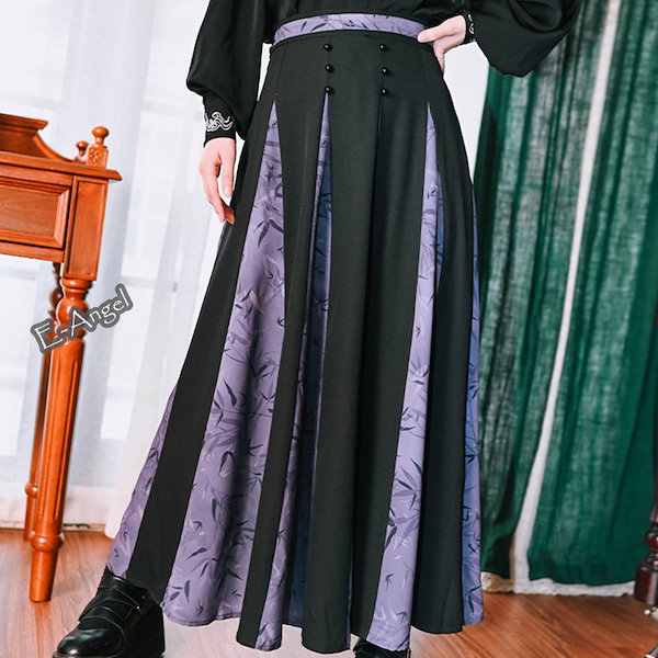 チャイナ刺繍ジップ付スカート | outlet | axes femme online shop