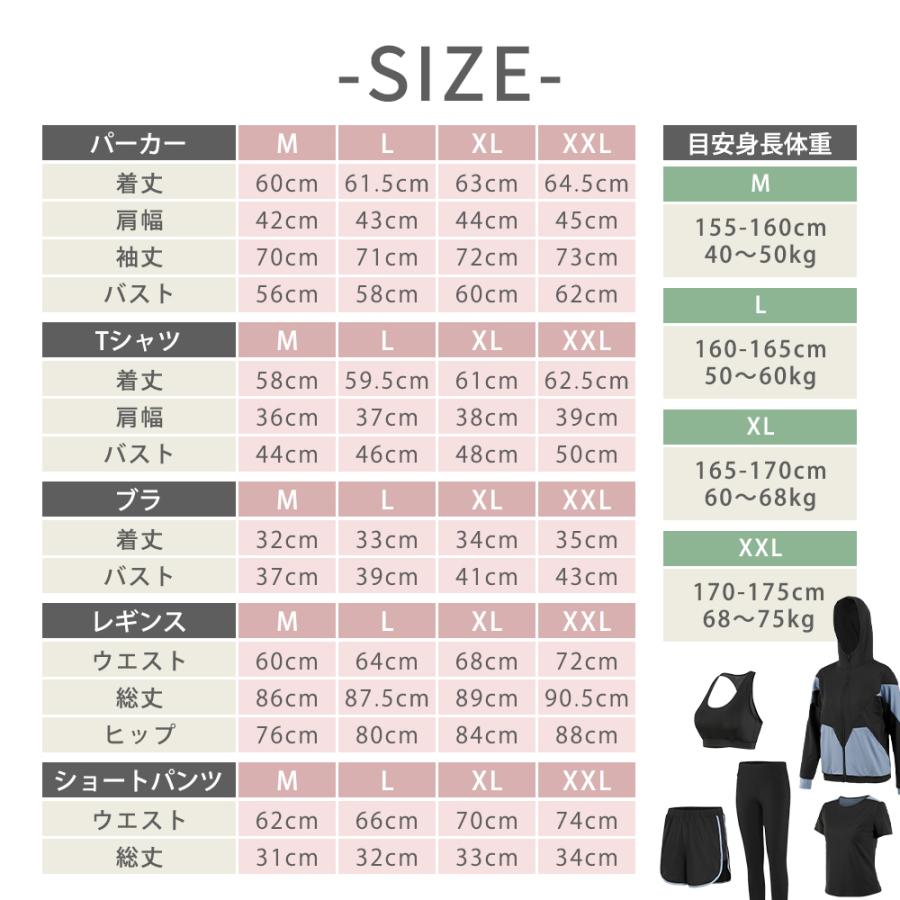 [即日出荷]スポーツウェア 5点セット ランニングウェア フィットネス ウェア レディース 上下セット ヨガ 大きいサイズ 吸汗速乾 オールシーズン 長袖 半袖 ジャージ 爆買