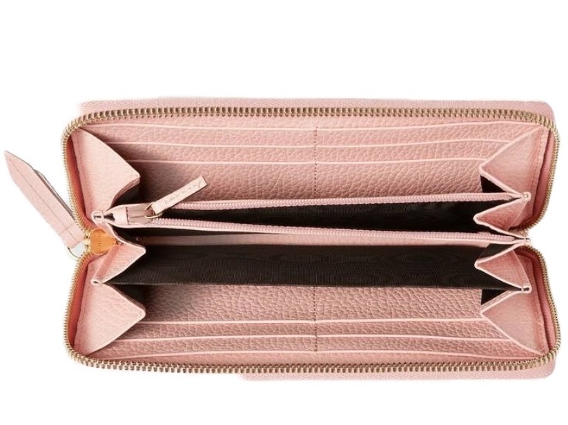 456117-CAO0G-5909 ラウンドファスナー長財布レザー ピンクゴールド 456117-CAO0G-5909 ラウンドファスナー長財布レザー ピンクゴールド