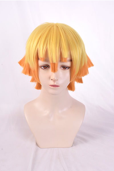 Qoo10] 鬼滅の刃 我妻善逸 コスプレウィッグ ハ : ホビー・コスプレ